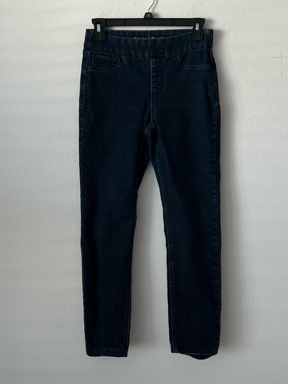 White House Black Market Dark Wash Blue Denim Jeggings